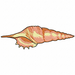 Seashell Embroidery Design 11 Seashell Embroidery Design 11